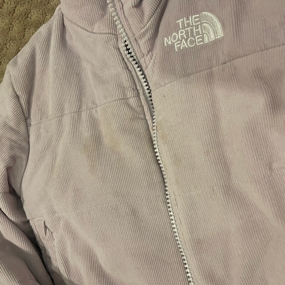 The North Face Mossbud Reversible Winter Coat Jacket Lavender 3T - Picture 2 of 5